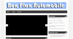 Desktop Screenshot of bon-plan-automobile.com